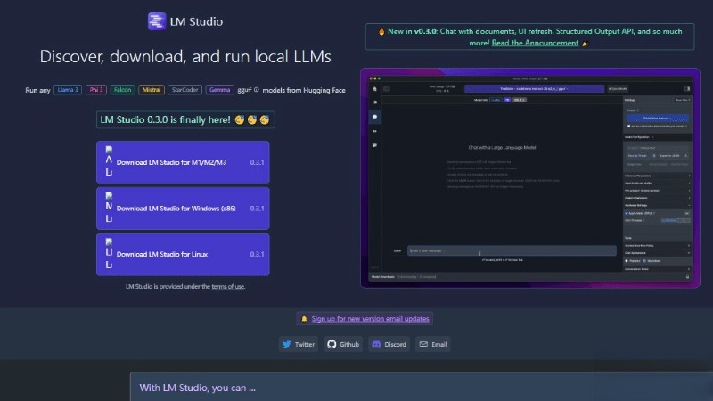 LM Studio – 開(kāi)源、傻瓜、一站式部署本地大模型 (LLM) 的應(yīng)用平臺(tái)