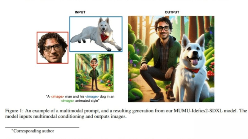 MUMU – 文本和圖像驅動的多模態生成模型